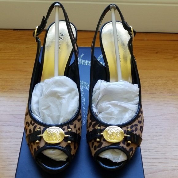 Anne Klein, Akeditor Multi, Black Patent, 9.5 - Picture 4 of 8